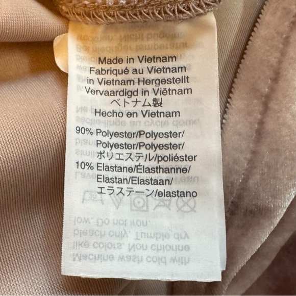 MADEWELL Blush Pink Velvet Butterfly Sleeve Top - Small - Picture 10 of 13